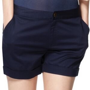 NWT Jason Wu x Target Cuffed Navy Shorts